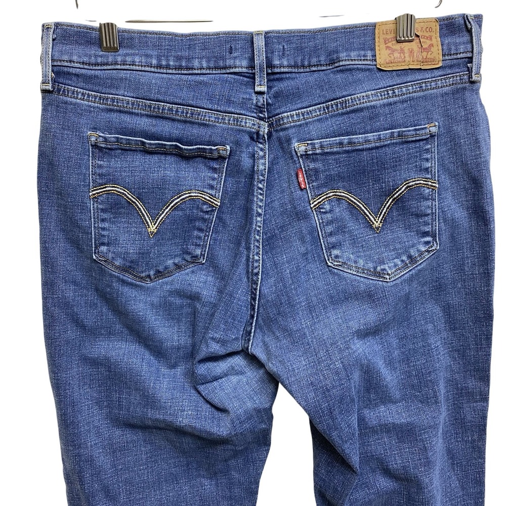 Levi's Classic Bootcut Denim Jeans Women's 12M 31 X 32 (32 1/2 X 29)